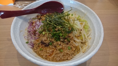 「みそまぜそば（750円）」@麺小屋 てちの写真