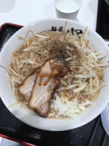 「角ふじ麺690円+大盛り100円」@麺屋 心の写真