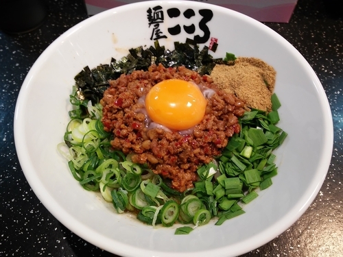 「台湾まぜそば」@麺屋 こころ 高田馬場店の写真