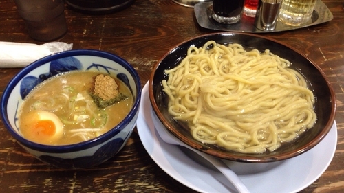「濃厚つけ麺【あつ盛り】750円」@麺や 大舎厘の写真