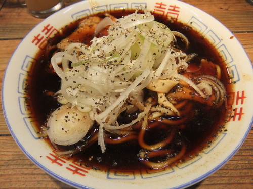 「富山ブラック元味（780円）」@えびすこの写真