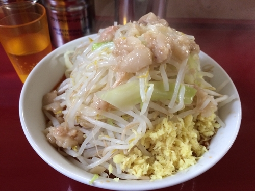 「辛ラーメン辛さ増し+ショウガ」@らーめん 武丸の写真