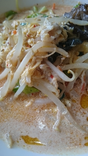 「辛いタンメン７５０円」@中国料理 はくぶんの写真