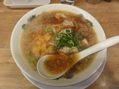 「肉醤油ラーメン」@肉醤油ラーメン 肉太郎 梅田第3ビル店の写真