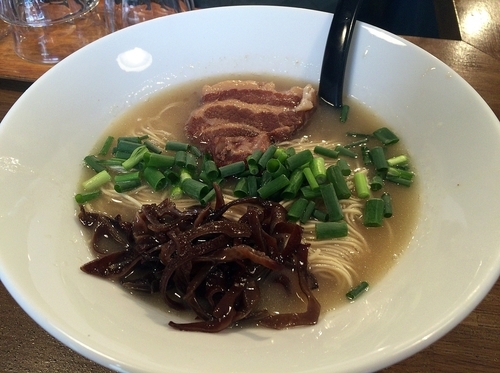 「豚そば（７５０円）」@笑堂の写真