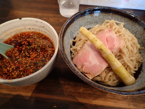 「醤油つけ麺・並盛」@豊田町製麺所 バッチ屋の写真