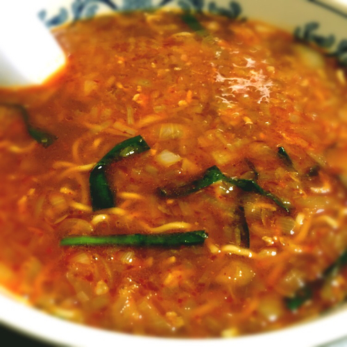 「勝浦タンタンメン」@焼肉 明月園の写真