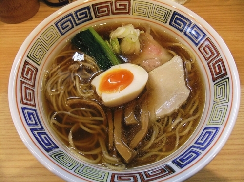 「中華そば（750円）」@ほっこり中華そば もつけの写真