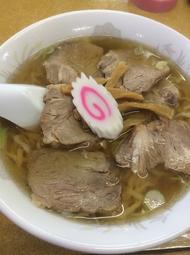 「チャーシュー麺&お土産チャーハン」@やまや食堂の写真