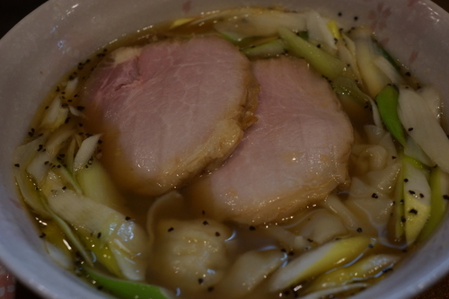 「王様中華そば ＋ワンタン」@チラナイサクラの写真