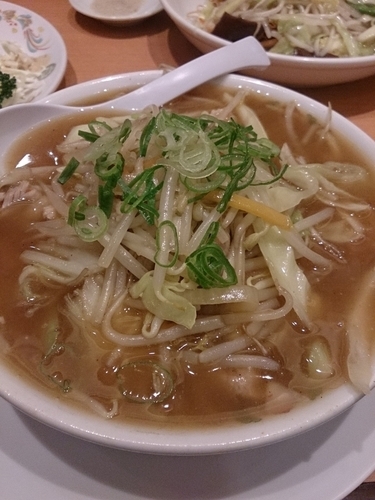 「野菜煮込みラーメン」@餃子の王将 神戸深江浜店の写真