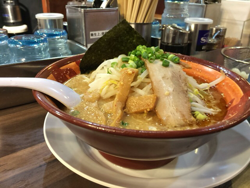 「濃厚味噌 750円」@旭川味噌ラーメン せいべえ 上野本店の写真