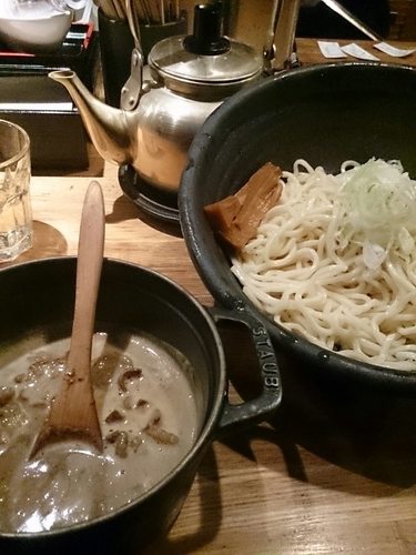 「もつつけめん(2玉)」@北野坂 奥の写真