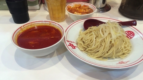 「冷し味噌ラーメン+ミニ麻婆丼」@蒙古タンメン 中本 大宮店の写真