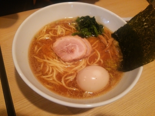 「らーめん並＋味玉」@らーめん将貴の写真