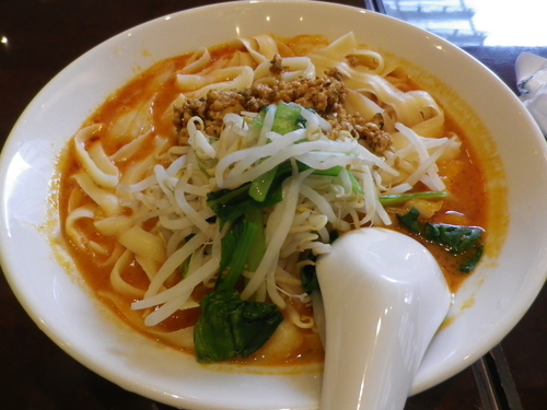 「四川風担々刀削麺」@天府城の写真