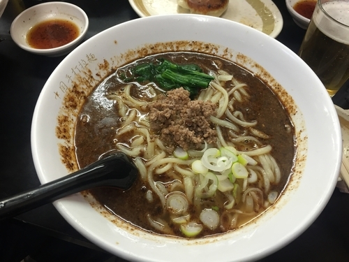 「坦々麺 900円」@中国手打拉麺 馬賊 日暮里店の写真
