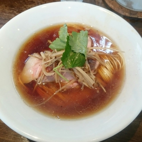 「雉と牛骨らーめんwith出口製麺スペシャル麺 @1,000円」@中華そば カリフォルニアの写真