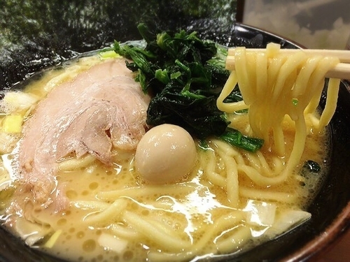 「醤油ラーメン(500円)」@横浜家系ラーメン 極味家の写真