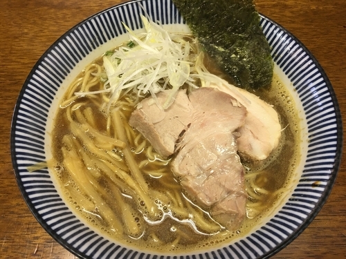 「煮干し拉麺」@良温(Ra-on)の写真