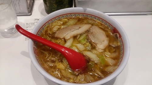 「おいしいラーメンミドルサイズ」@どうとんぼり神座 エキマルシェ新大阪店の写真