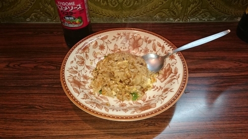 「半チャーハン」@にし川の写真