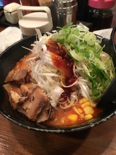 「火山ラーメン」@麺家じゃんぷ亭の写真