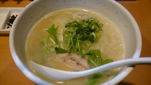 「鳥そば塩」@らーめん 銀杏 亀有店の写真