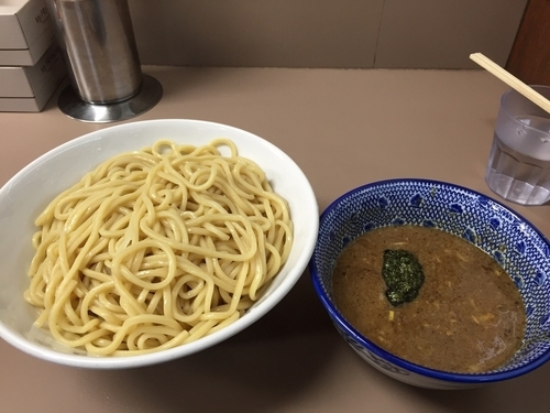 「あつもりつけ麺大盛 880円」@庵悟の写真