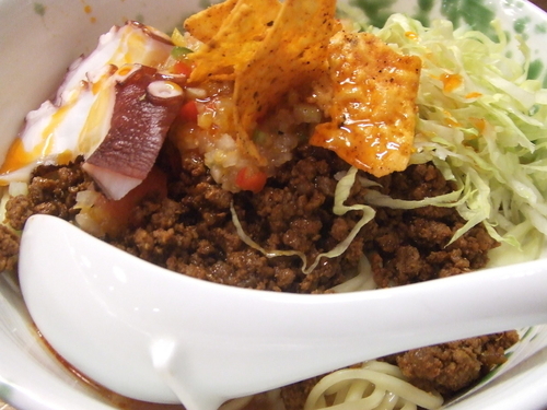 「【限定】タコまぜそばtype温　９００円」@ロ麺ズの写真