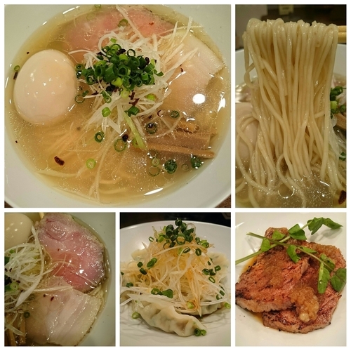 「味玉塩拉麺」@創作麺工房 鳴龍の写真