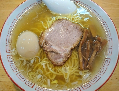 「玉子入りそば」@中華そば さとうの写真
