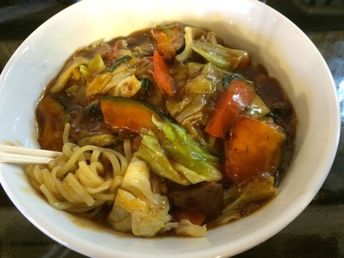 「スタミナラーメン冷大盛り（860円）」@スタミナラーメン 多幸の写真