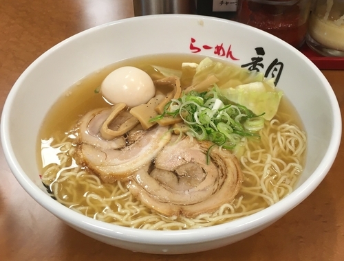 「塩（濃いめ・固め￥850）＋玉子（￥100）」@らーめん香月 六本木店の写真