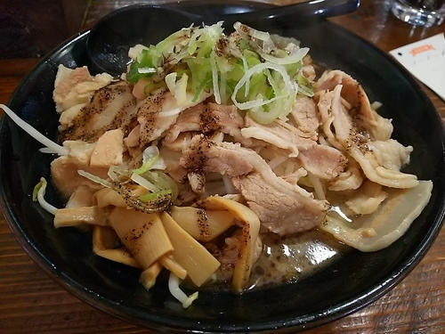 「すた麺　（麺大盛り）」@麺屋さくらの写真