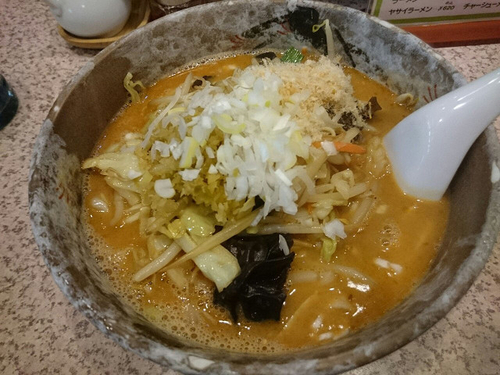 「菜坦々麺（サイタンタンメン）」@パンダ 京浜蒲田店の写真