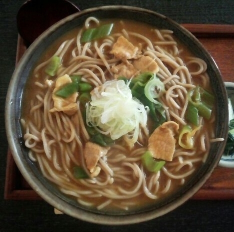 「カレー南蛮700円のランパス仕様540円」@続おそばにの写真