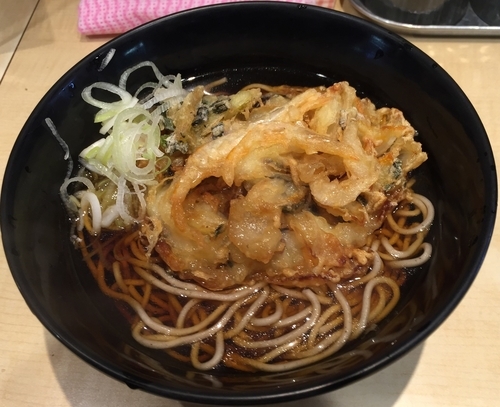 「白海老天そば（￥480）」@濱そば 戸塚店の写真