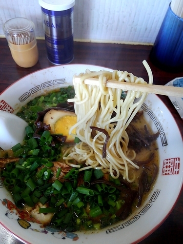 「豚骨　大盛」@熊本ラーメン みち丸の写真
