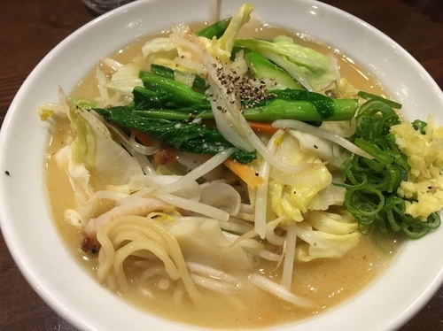 「夜限定 旬菜湯麺」@中華そば 飯村製作所の写真
