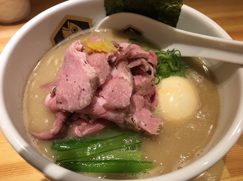 「特製濃厚真鯛らーめん＋真鯛雑炊丼(小)」@真鯛らーめん 麺魚の写真