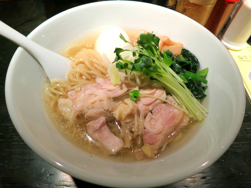 塩生姜らー麺 味玉入り