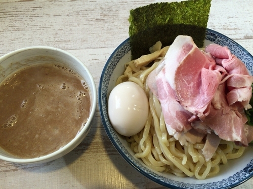 「特製つけそば」@中華そば 四つ葉の写真