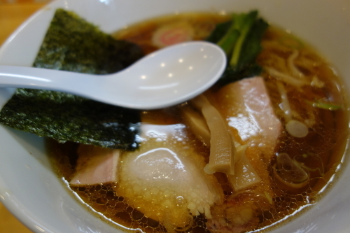 「中華そば680円」@白河手打中華そば 法隆の写真