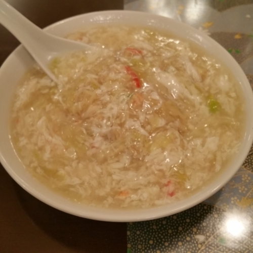 「かに肉あえそば(蟹肉拌麺)950円」@広東料理 聚英の写真