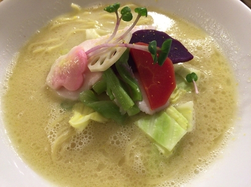 「鶏白湯SOBA」@銀座 篝 銀座エチカ店の写真