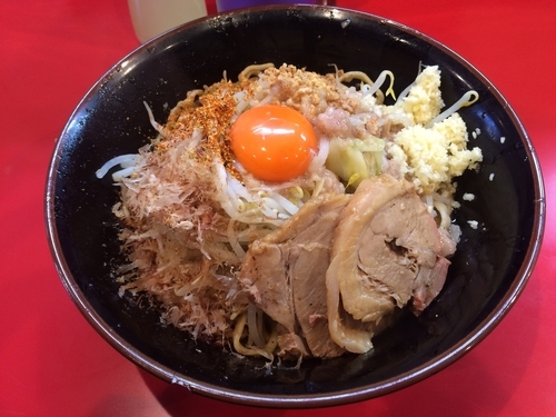 「まぜそば カラメ以外全マシ」@麺屋 桐龍の写真