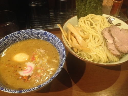 「特製海老つけ麺（味噌）」@俺の麺 春道の写真