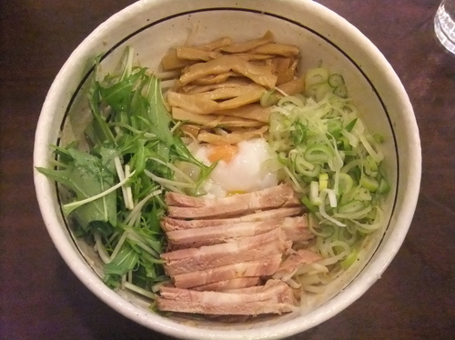 「こってり汁なし」@麺屋 旬の写真