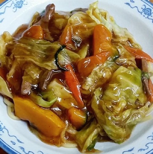 「スタミナ冷し　６５０円」@スタミナラーメン 三四郎の写真